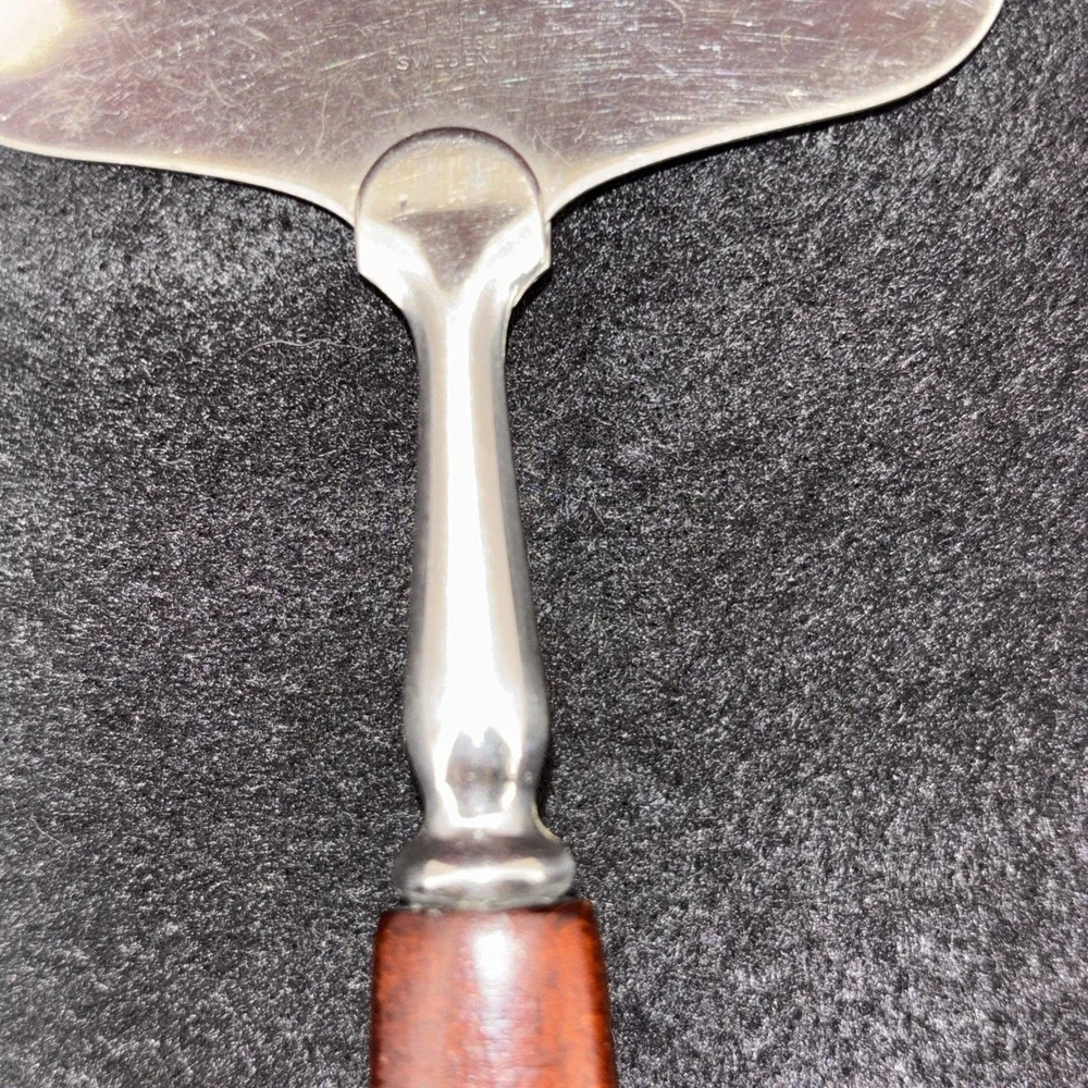 KN Karlsson & Nilsson Vintage Swedish Cheese Slicer  Planer EUC Teak Handle